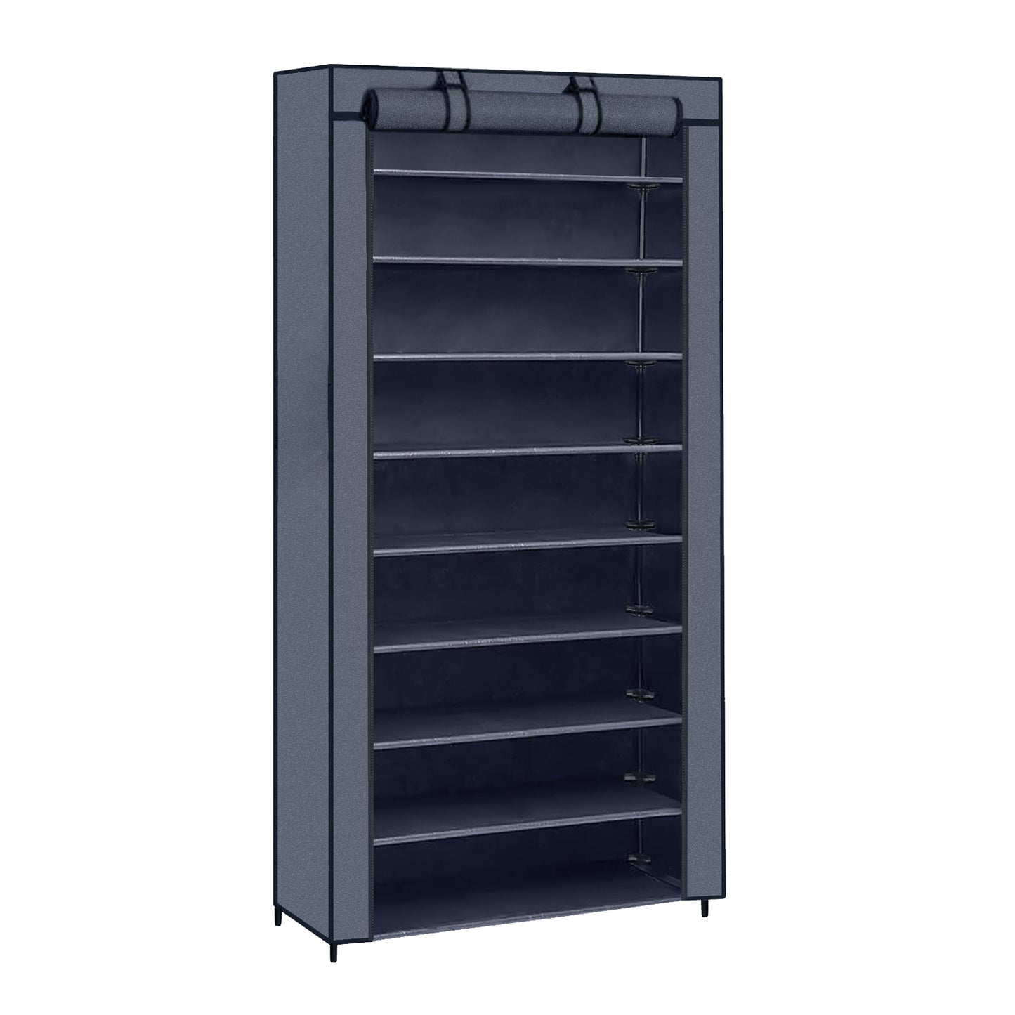 Non-woven Fabric Foldable Shoe Rack,  Single Raw and Multi-layer