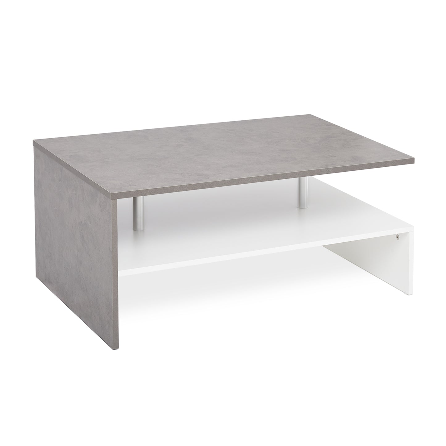 Coffee Table Sofa Side Table End Side Table with Shelf