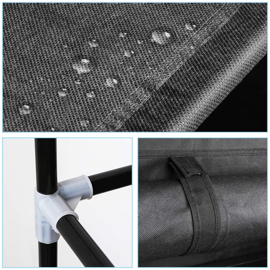 Non-woven Fabric Foldable Shoe Rack,  Single Raw and Multi-layer